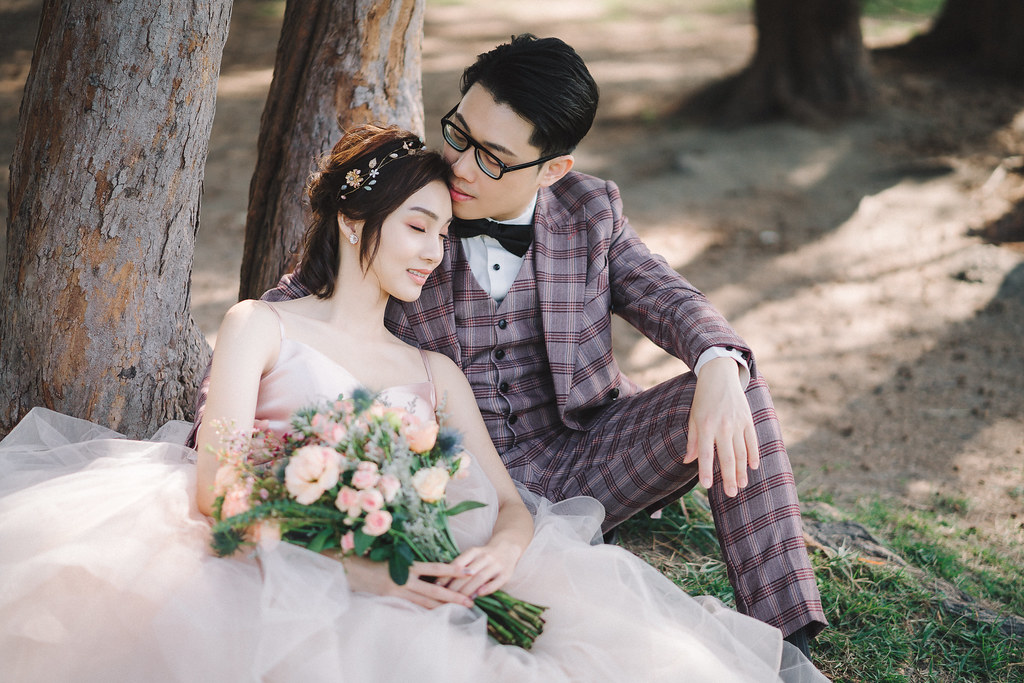 [自助婚紗] Huang＆Hsiang｜漁光島｜奇美博物館