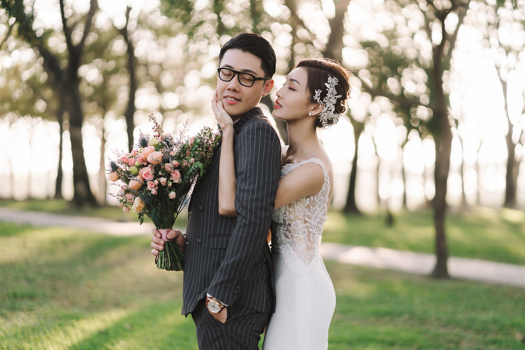 [自助婚紗] Huang＆Hsiang｜漁光島｜奇美博物館