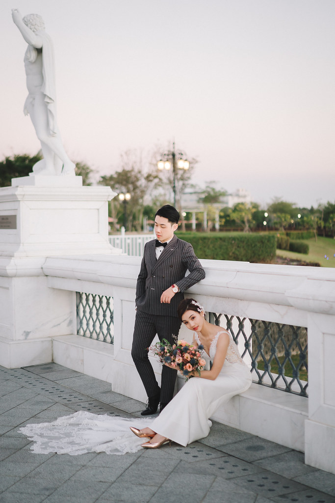 [自助婚紗] Huang＆Hsiang｜漁光島｜奇美博物館