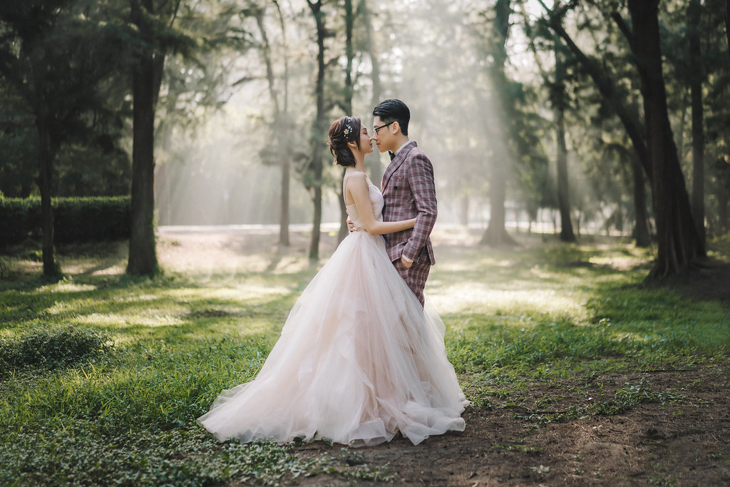[自助婚紗] Huang＆Hsiang｜漁光島｜奇美博物館