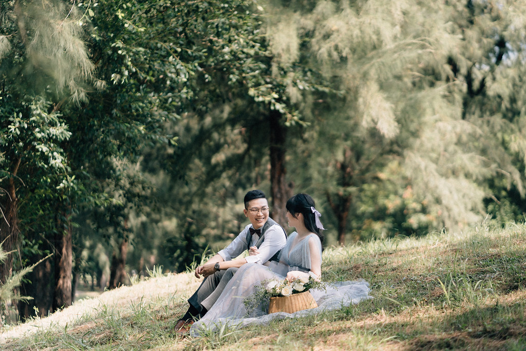 [自助婚紗] GUO＆ZHANG｜旗津｜木木空間｜都會公園