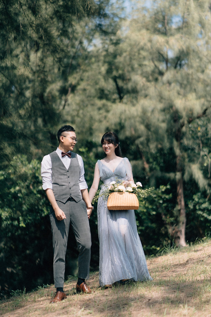 [自助婚紗] GUO＆ZHANG｜旗津｜木木空間｜都會公園