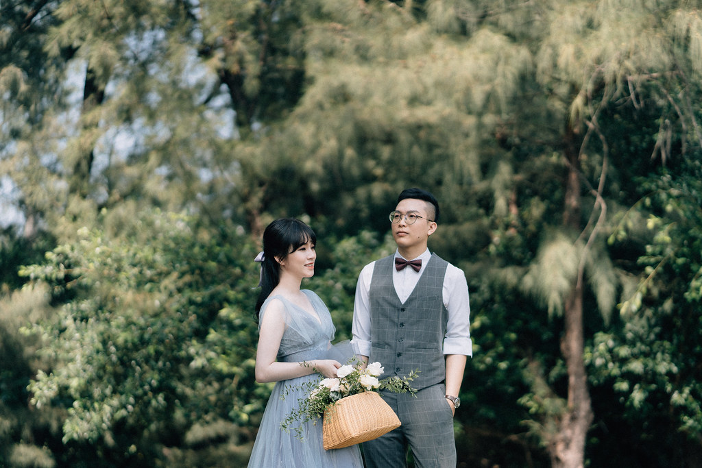 [自助婚紗] GUO＆ZHANG｜旗津｜木木空間｜都會公園