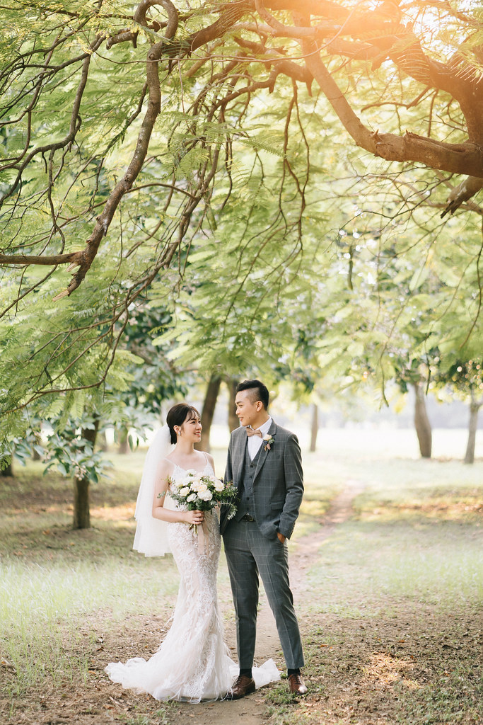 [自助婚紗] GUO＆ZHANG｜旗津｜木木空間｜都會公園