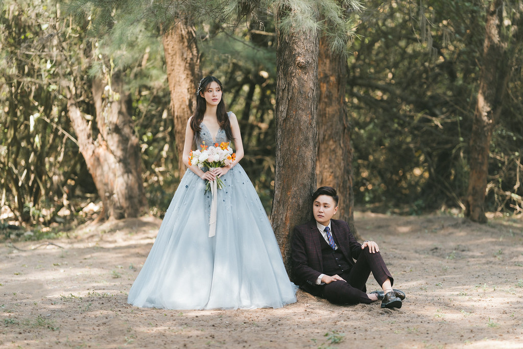 [自助婚紗] LI＆XU｜旗津｜木木空間｜都會公園