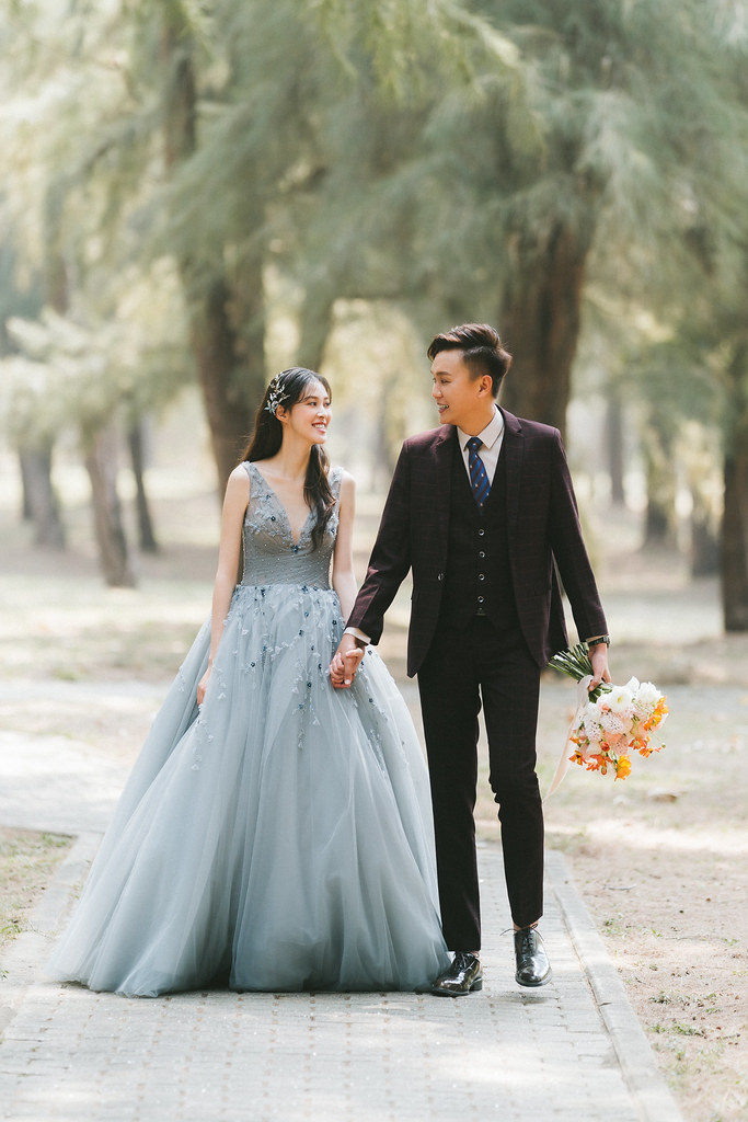 [自助婚紗] LI＆XU｜旗津｜木木空間｜都會公園