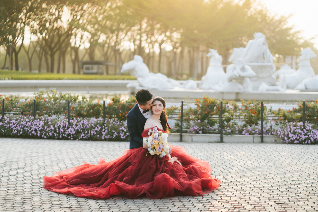 [自助婚紗] CHEN＆DAI｜衛武營都會公園｜木木空間｜奇美博物館