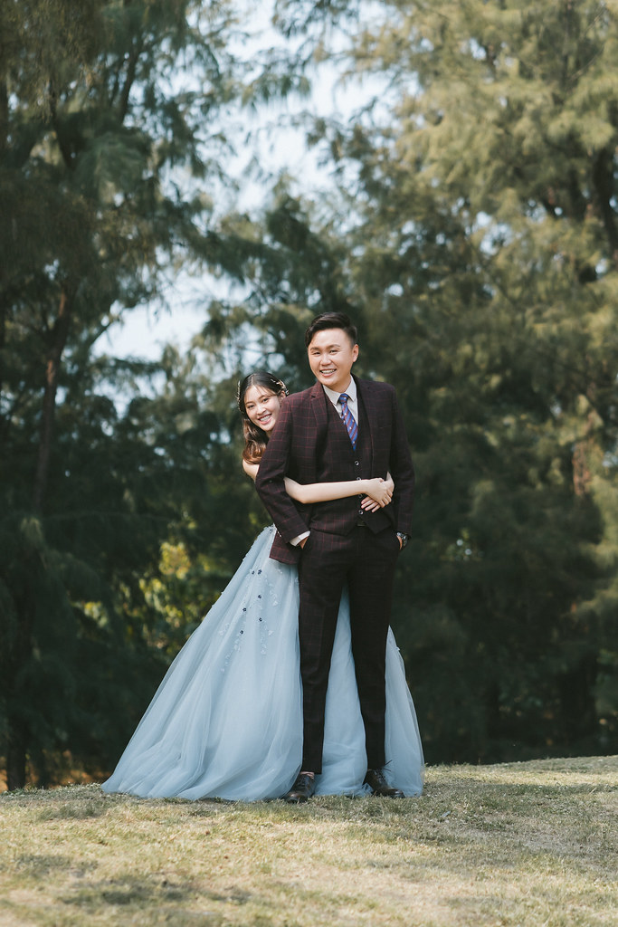 [自助婚紗] LI＆XU｜旗津｜木木空間｜都會公園