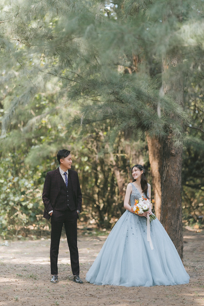 [自助婚紗] LI＆XU｜旗津｜木木空間｜都會公園