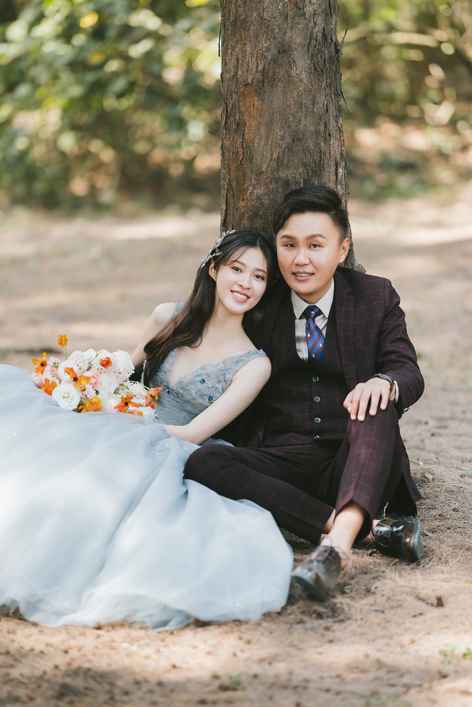 [自助婚紗] LI＆XU｜旗津｜木木空間｜都會公園