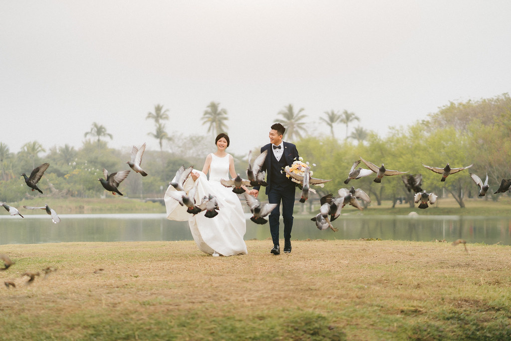 [自助婚紗] CHEN＆DAI｜衛武營都會公園｜木木空間｜奇美博物館