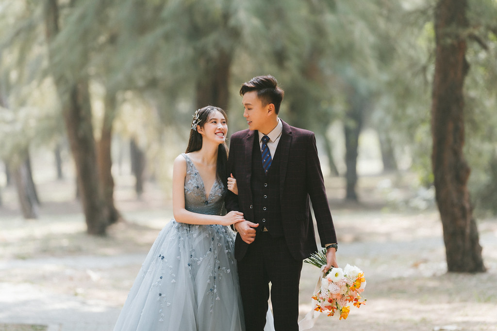 [自助婚紗] LI＆XU｜旗津｜木木空間｜都會公園