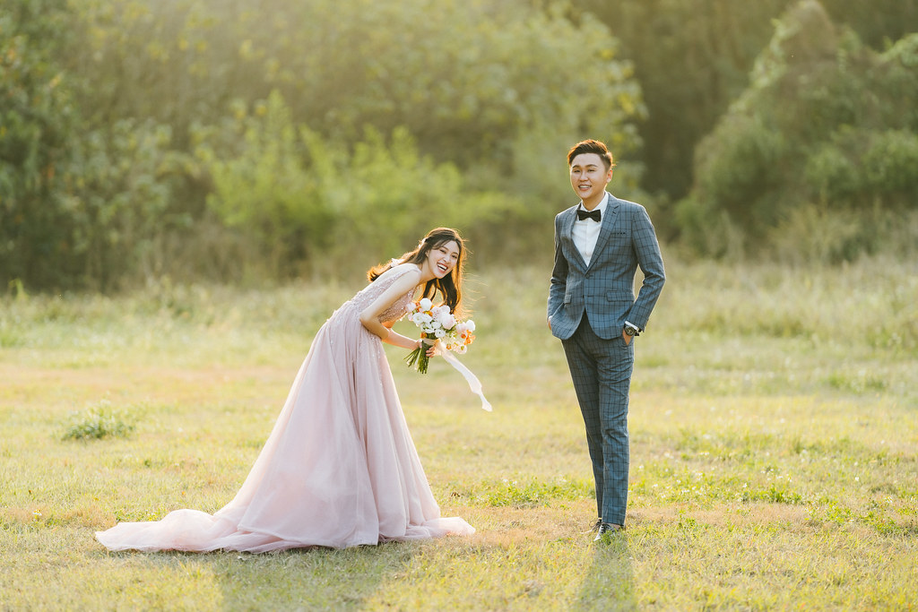 [自助婚紗] LI＆XU｜旗津｜木木空間｜都會公園