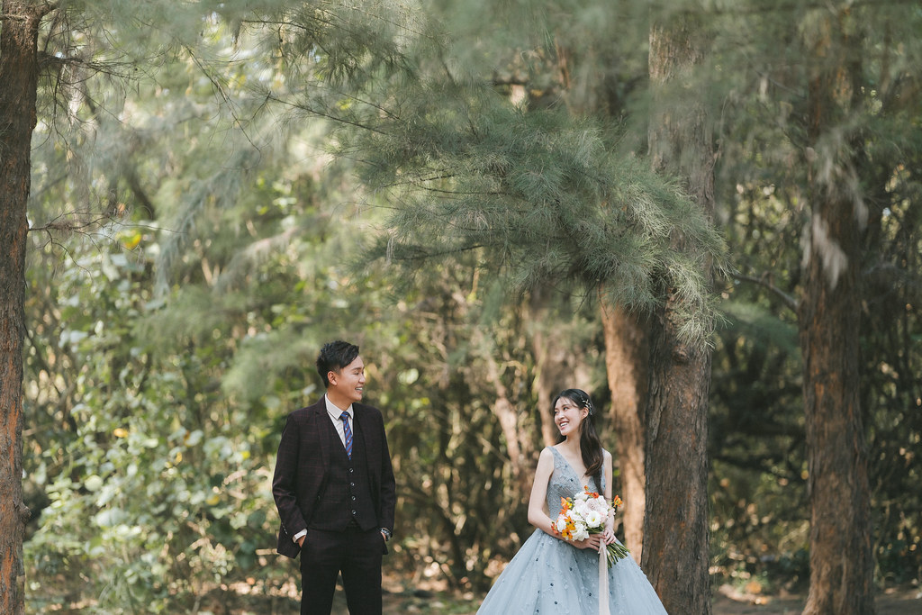 [自助婚紗] LI＆XU｜旗津｜木木空間｜都會公園