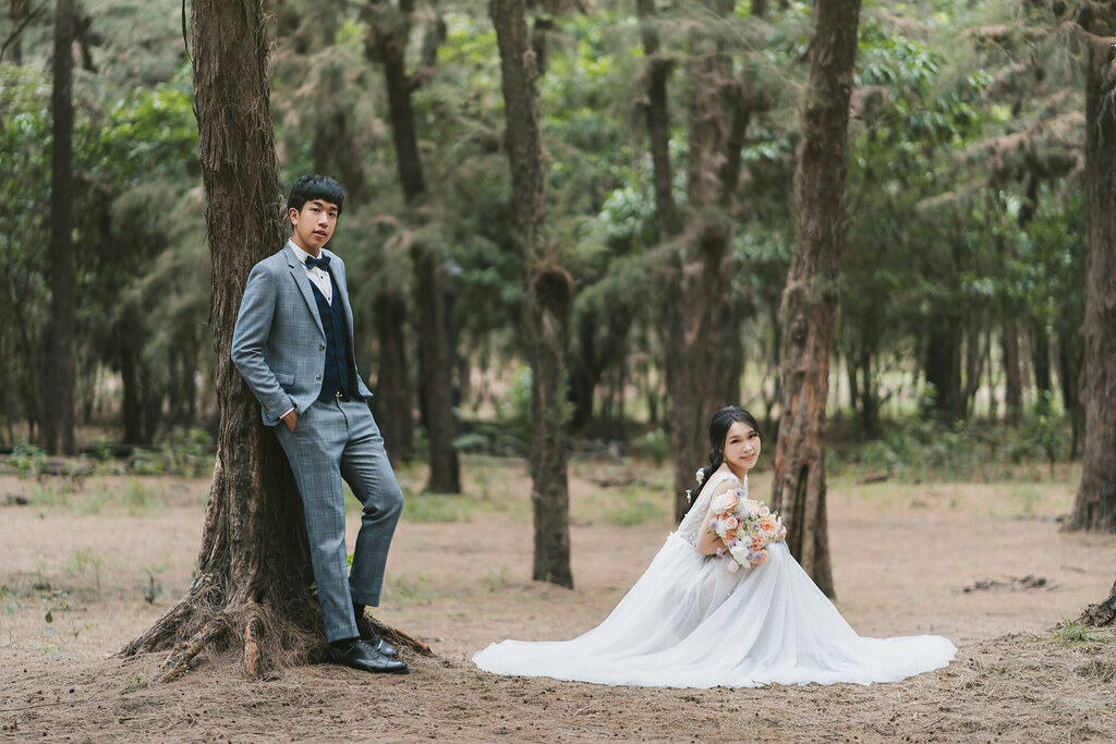 [自助婚紗] Nway＆Carina｜白鷺灣｜樂棚｜奇美博物館