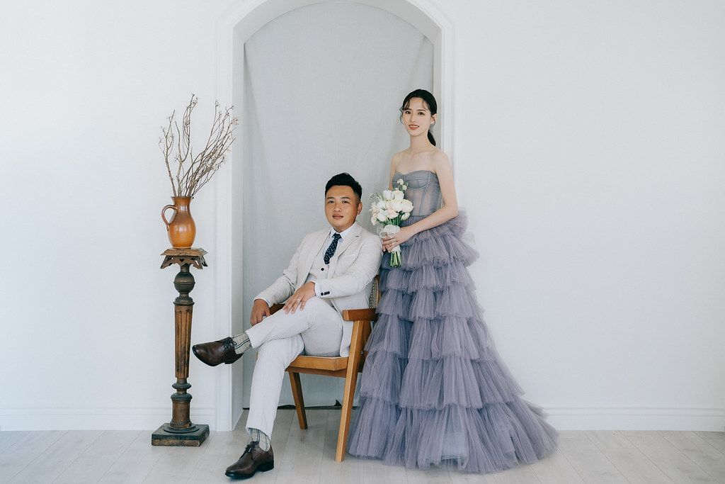 [自助婚紗] JASON＆VIVIAN｜駁二｜木木空間｜旗津