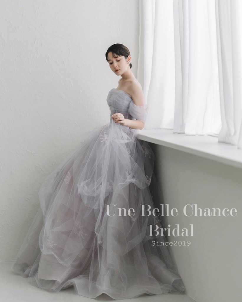 53589096364_93474036df_b B-605淺紫卡肩晚禮服